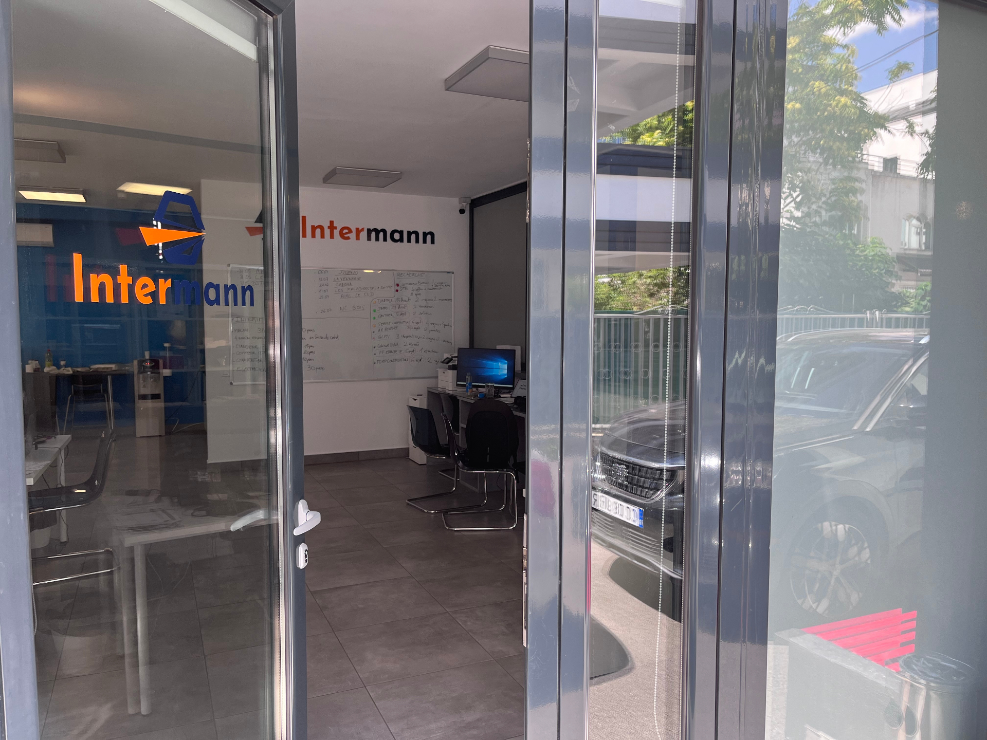 Intermann office interior — recruitment team workspace